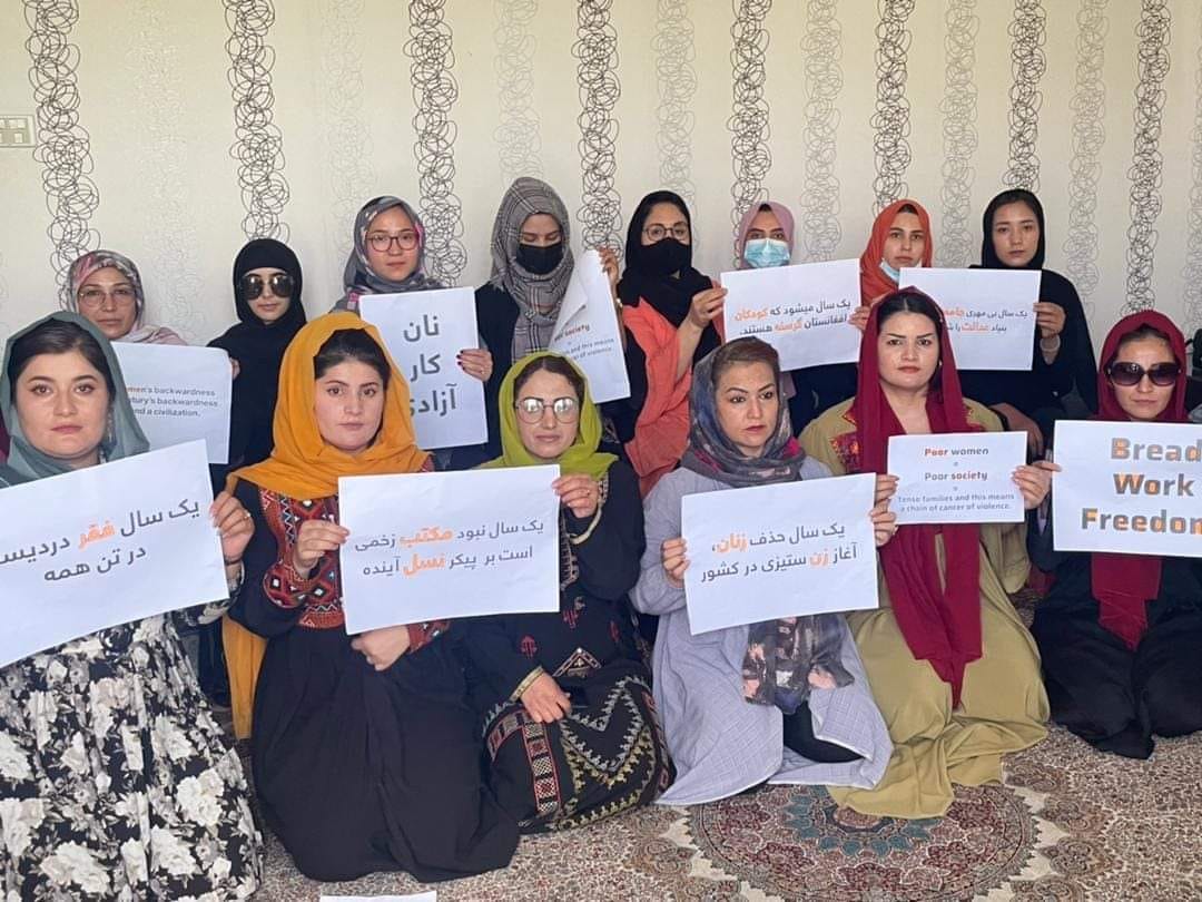 یک‌ساله‌گی حکومت طالبان، شبکه مشارکت سیاسی زنان افغانستان: آرمان‌های زنان افغانستان خط سرخ ماست