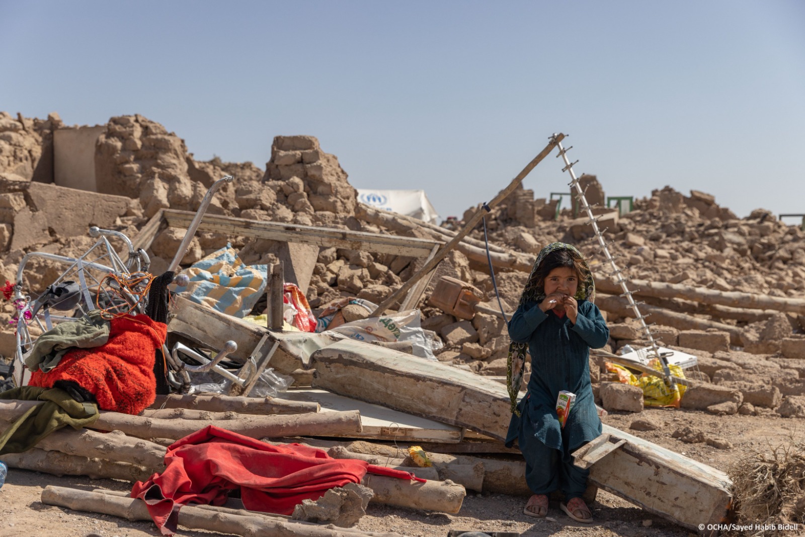 اوچا: برای کمک به ۱۱۴ هزار زلزله زده‌گان در ولایت هرات به ۹۳ میلیون دالر نیاز دارد